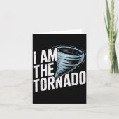 I'm The Tornado Funny Meteorologist Weather Men Ki カード (正面)