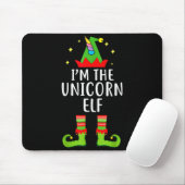 I'm The Unicorn Elf Matching Family Group Christma マウスパッド (マウス)