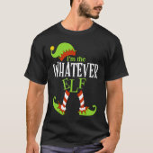 I'm The WHATEVER Elf Family Group Matching PJ Chri Tシャツ (正面)