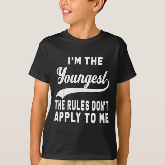 I'm The Youngest Tシャツ (正面)