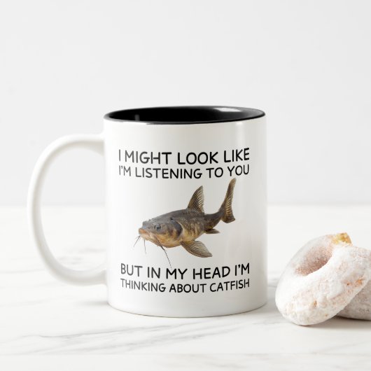  I'm thinking about CATFISH ツートーンマグカップ (ドーナツ)