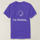 Im Thinking Geek Nerd Computer Programmer Techie  Tシャツ (デザイン正面)