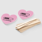 I'm Thinking... Loading Progress Bar Pink Minimali ハンドファン (組立なし)