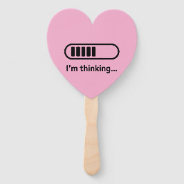 I'm Thinking... Loading Progress Bar Pink Minimali ハンドファン