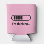 I'm Thinking... Loading Progress Bar Pink Minimali 缶クーラー (裏面)