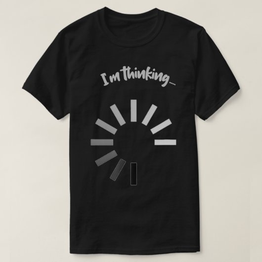I'm thinking  tシャツ (デザイン正面)