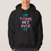 Im Trans Get Over It パーカ (正面)