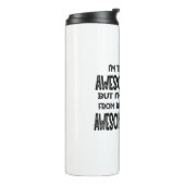 I'm Trying To Be Awesome Today But I'm Exhausted タンブラー (回転左)