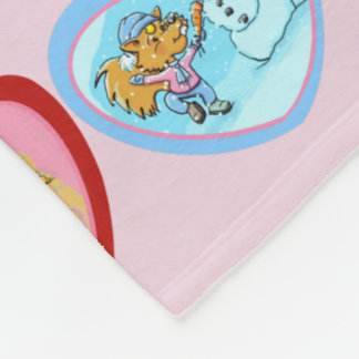 I'm Twirlyシーズンズフリースブランケット フリースブランケット