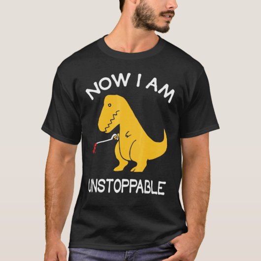 I'm Unstoppable Rex 1 Tシャツ (正面)
