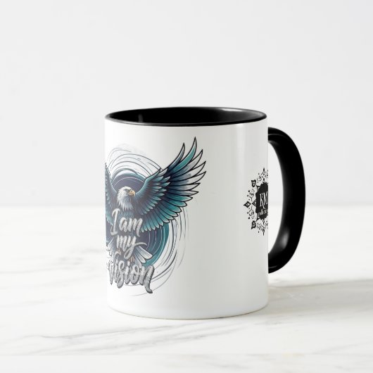 I'm Vision” Mug – Start Your Day with Purpose マグカップ (正面右)