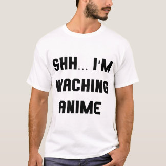 I'm waching anime tシャツ