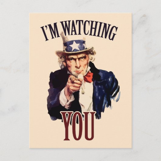 I'm watching YOU ポストカード (正面)