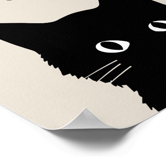 I'm watching you pooping cat ポスター (角)