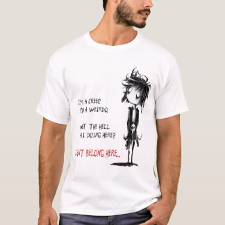 Im Weirdo (Radiohead) Tシャツ