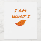 I'm What I Yam Classic ワインラベル (シングルラベル)