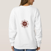 I'm Wise" Women's Sweatshirt – Empowered & Effortl スウェットシャツ (裏面)