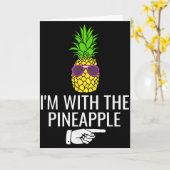 I'm With Ne Shirt Funny Ne Halloween Costume  カード (黄色い花)