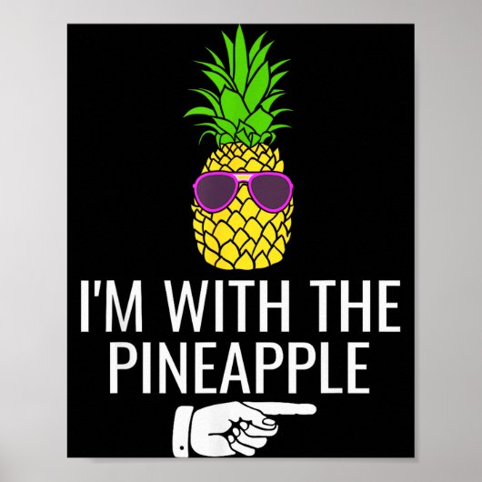 I'm With Ne Shirt Funny Ne Halloween Costume ポスター (正面)