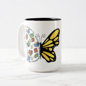 I'm with the Banned ツートーンマグカップ (正面左)