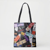 I'm with the Banned Black トートバッグ (正面)