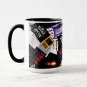 I'm with the Banned Black マグカップ (左)