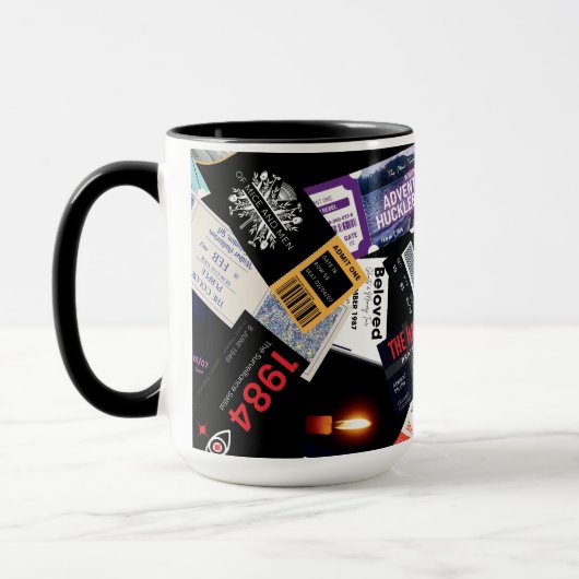 I'm with the Banned Black マグカップ (左)