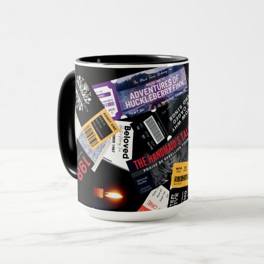 I'm with the Banned Black マグカップ (正面左)