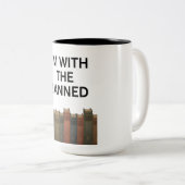 I'm With The Banned Books Mug For Readers ツートーンマグカップ (正面右)