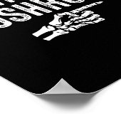 I'm With The Mushroom Easy Costume Halloween Coupl ポスター (角)