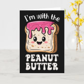 I'm With The Peanut Butter And Jelly Couple Matchi カード (黄色い花)