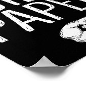 I'm With The Toilet Paper Matching Costume Hallowe ポスター (角)