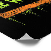 I'm With The Witch Funny Halloween His And Her  ポスター (角)