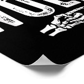 I'm With The Wolf Easy Costume Halloween Couples M ポスター (角)