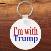Im With Trump  キーホルダー (裏面)