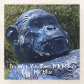 Im With You - Coaster ガラスコースター (正面)