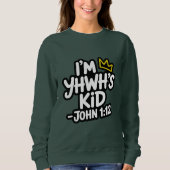 I'm YHWH’s Kid – Attack Me at Your Own Peril Sweat スウェットシャツ (正面)