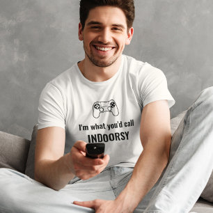 I'm You'''''''''''''''''Indoorsy''''カスタマイズ可能なゲーマー' Tシャツ