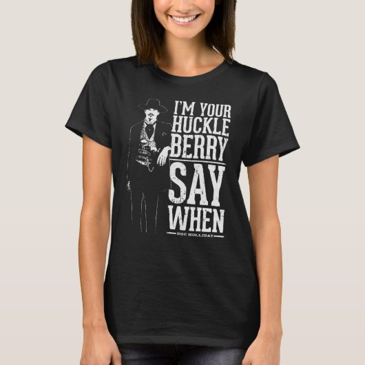 Im Your Huckleberry Tシャツ (正面)