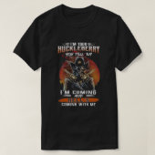Im Your Huckleberry Tシャツ (デザイン正面)