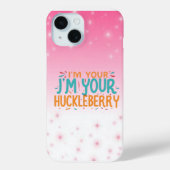 I'm Your J'm Your Huckleberry"電話カバー Case-Mate iPhoneケース (裏面)