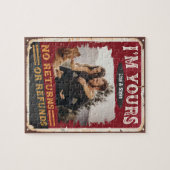 Im Your No Returnまたは返金カップルのバレンタインデー ジグソーパズル (横)