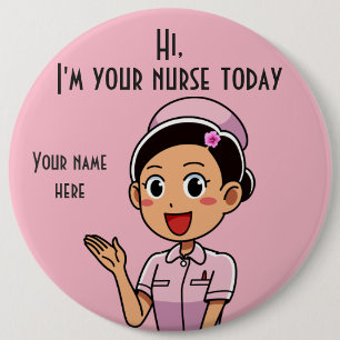 I'm Your Today 2 Roundボタンナース 缶バッジ