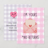 I'm Yours シーズンポストカード (正面/裏面)