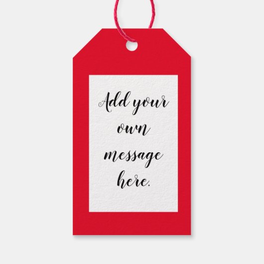 I'm Yours, NO REFUNDS! ギフトタグ (裏面)