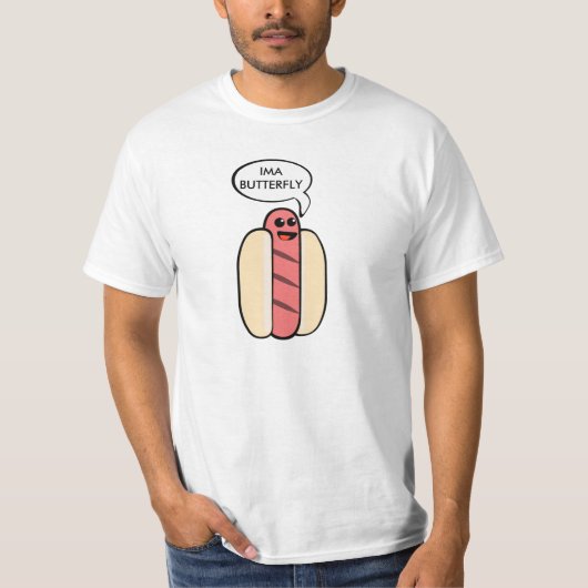 Imaの蝶 Tシャツ (正面)