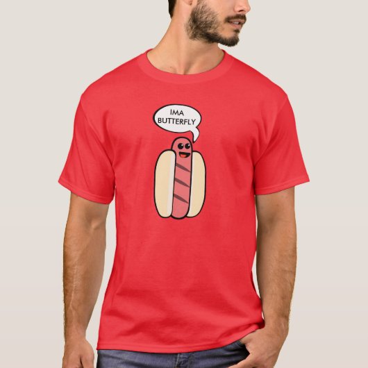 Imaの蝶 Tシャツ (正面)