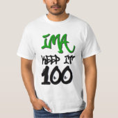 Imaはそれを100ティー保ちます Tシャツ (正面)