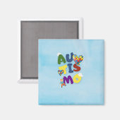 Imã Autismo マグネット (正面/裏面)