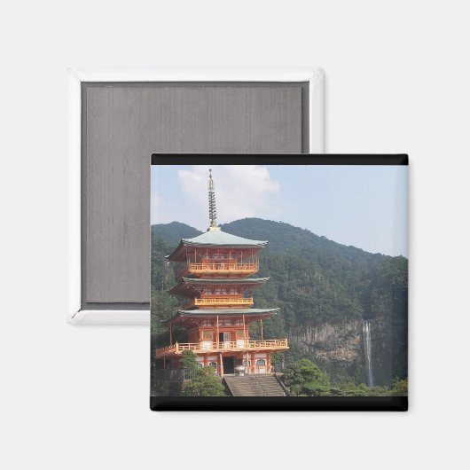 Imã Da Paisagem Japonesa マグネット (正面/裏面)